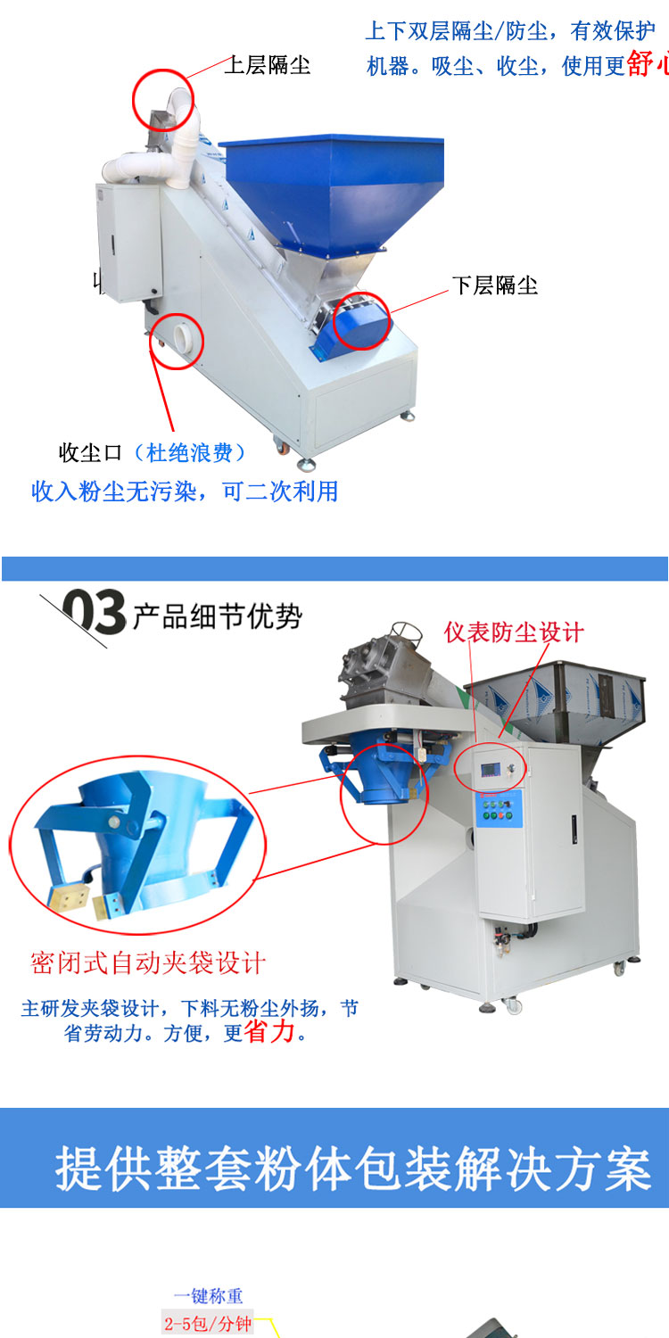 25公斤粉體粉末包裝機(jī)