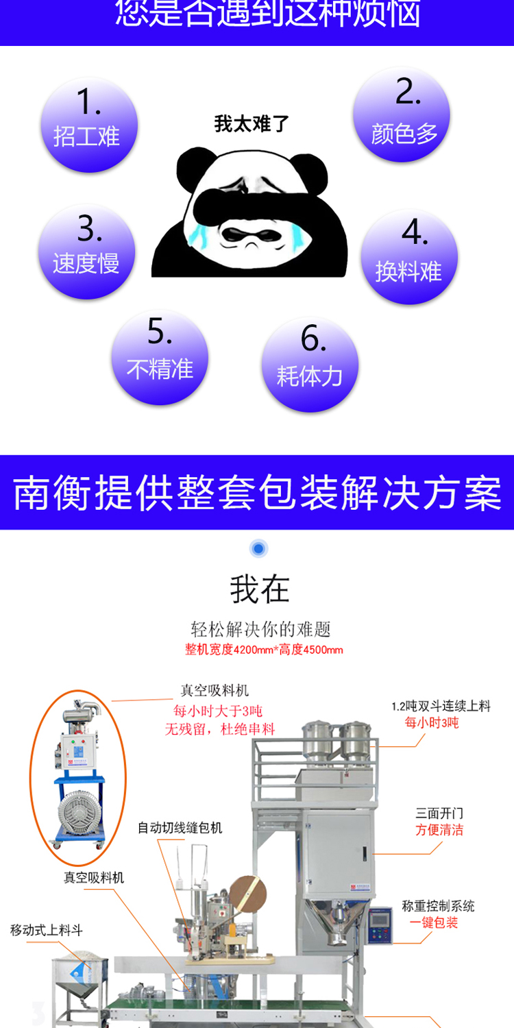 25公斤塑料顆粒包裝機(jī)南衡