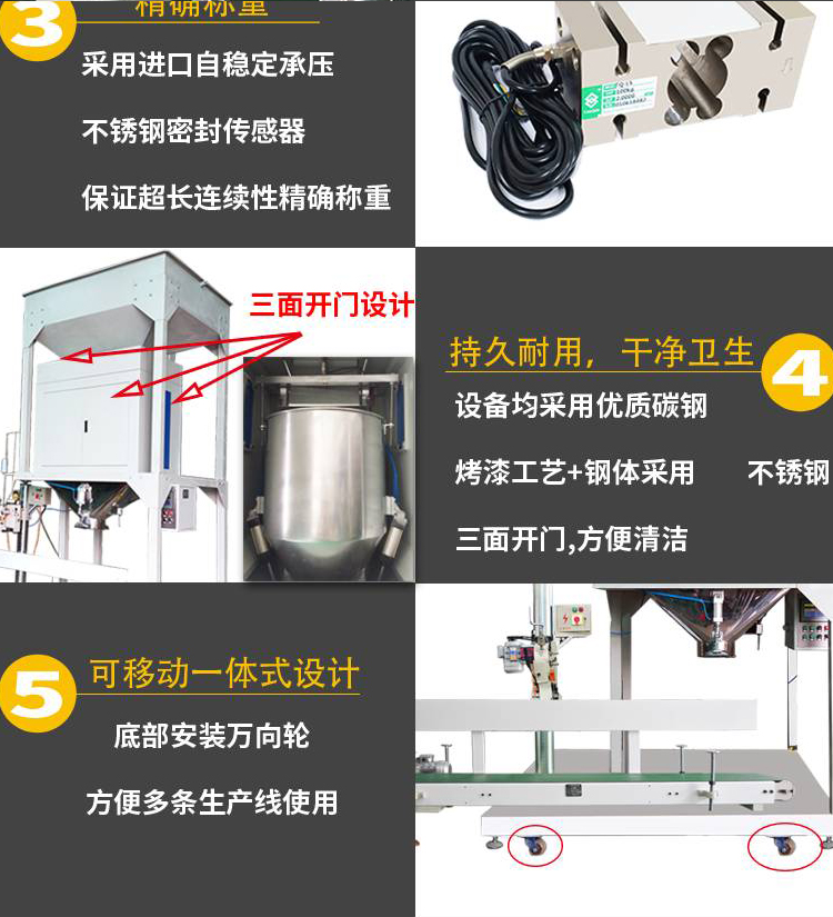 糧食自動(dòng)定量稱重包裝機(jī)  南衡稱重